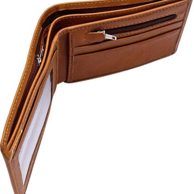 Ví Nam Da Bò Huy Hoàng HT2101 (12.5 x 9.5 cm) - Da