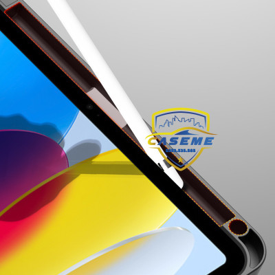 [iPad Gen 10] Bao Da Dành Cho iPad 10 2022, iPad 10.9" 2022 Dux Ducis Domo Series Có Khe Cắm Bút - Hàng Chính Hãng 