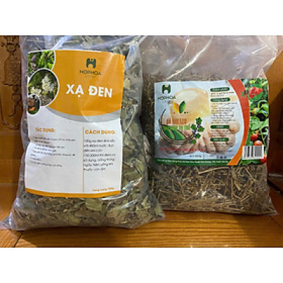 Combo 2 Gói trà mát gan - Xạ đen + Cà gai leo sao vàng hạ thổ - hàng chuẩn của HopHoaCoop