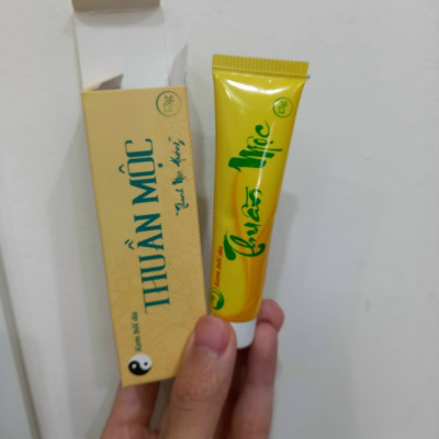 Kem bôi da Thuần Mộc giảm mẩn ngứa (mẫu mới) - Tặng Kèm 1 Gói Trà Túi Lọc Wonmom