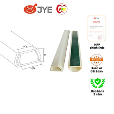 Ghen điện lúc giác/ Máng Dây Điện số 1 dài 1 mét JYE hàng chính hãng