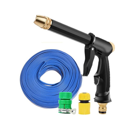 Vòi Xịt Tăng Áp Rửa Xe Ô Tô,Tưới Cây 15m 206810-2 cút nhựa xanh