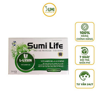 Combo 2 tảo viên Sumi Life dạng siro tiện lợi