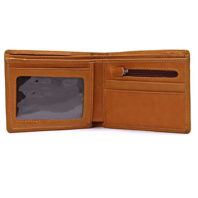 HJ2101 - Bóp nam Huy Hoàng da bò màu da