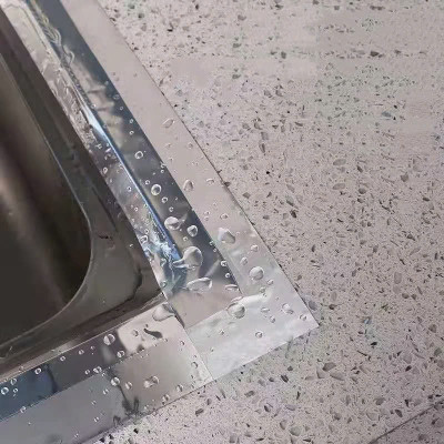 5cm x 30mét Băng Keo Giấy Bạc Nhôm Chịu Nhiệt Chống Nước Để Vá Thau Rổ, Chống Thấm Nhà Bếp Vá Ống Nước Thau Chậu