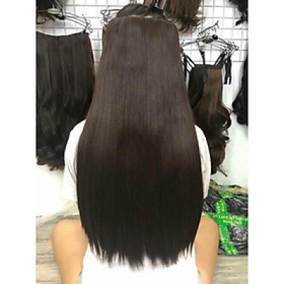 Tóc giả kẹp dài cao cấp- ảnh thật