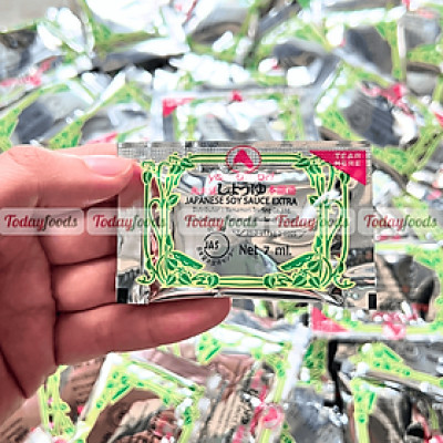 Nước Tương Nhật ( Yamamori ) Japanese Soy Sauce Extra 7ML [100 Gói Mini] - Không chất bảo quản