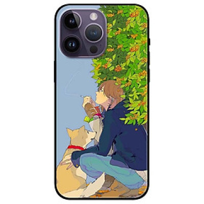 Ốp lưng dành cho Iphone 14 - Iphone 14 Plus - Iphone 14 Pro - Iphone 14 Pro Max - Chàng Trai Và Cậu Vàng