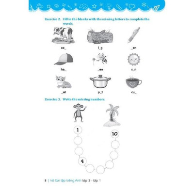 Sách - Global Success - Vở Bài Tập Tiếng Anh Lớp 3 - Có Đáp Án - Tập 1 - Minh Thắng