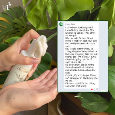 Sữa rửa mặt thảo mộc ( da thường, da khô, da nhạy cảm) - 150ml