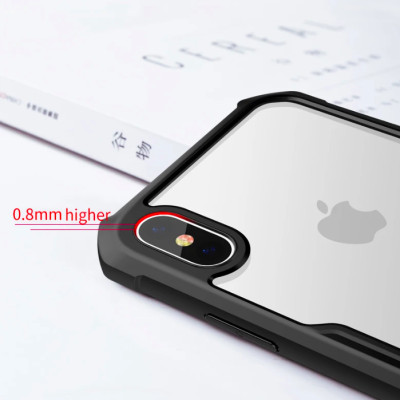 Ốp lưng chống sốc cao cấp Xundd cho các dòng iPhone 7 Plus / 8 Plus - X/XS - XR - XS Max - 11 - 11 Pro - 11 Pro Max Trong suốt - Hàng nhập khẩu