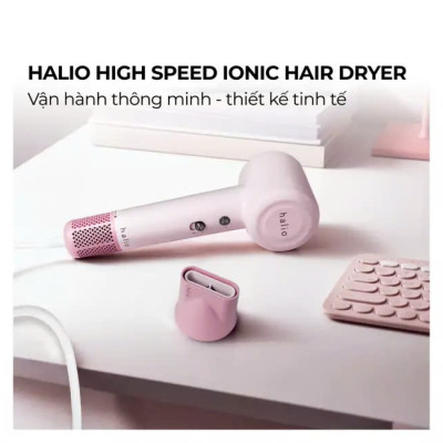 Máy Sấy Tóc Halio High Speed Ionic Hair Dryer - Hàng Chính Hãng