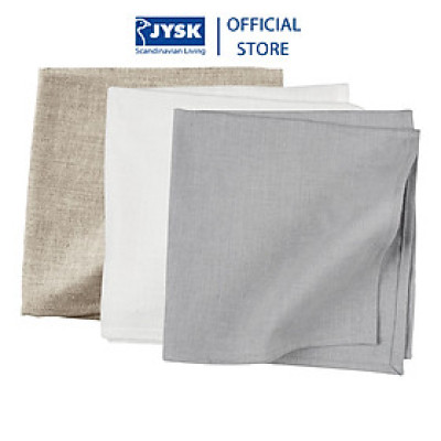 Khăn ăn | JYSK Harsyra | cotton | nhiều màu | D40xR40cm