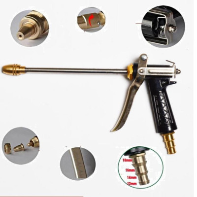  Bộ dây vòi xịt nước rửa xe, tưới cây . tăng áp 3 lần, loại 3m, 5m 206318 đầu đồng,cút,nối vàng+ tặng mở chai