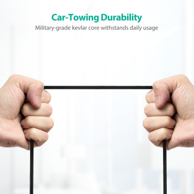 Combo RAVPower Củ Sạc Điện Thoại USB Type-C 61W RP-PC105 + Dây Cáp Sạc Type C to Type C RP-CB047 - Hàng Chính Hãng