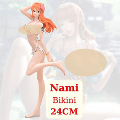 Mô Hình Nami Bikini 24Cm Mô hình One Piece Cao Cấp, Figure Mô Hình Anmie One Piece Luffy Vua Hải Tặc