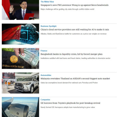 Tạp chí Tiếng Anh - Nikkei Asia 2024: kỳ : THE CROSSING