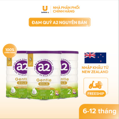 Sữa a2 Milk a2 Gentle Gold Số 2 Lon 800g