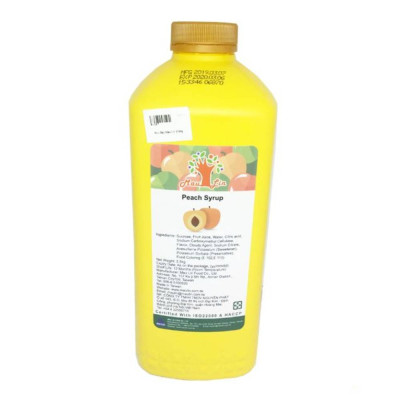 Siro Đào MauLin (MauLin Peach Syrup) Chai 2.5Kg - Nguyên liêu pha chế trà sữa hương thơm hảo hạng