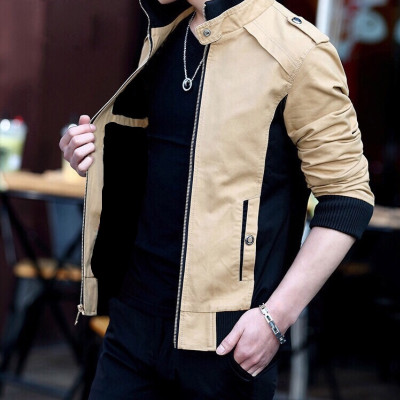 Áo Khoác Kaki Nam Hai Lớp Phối Màu Cao Cấp QK20