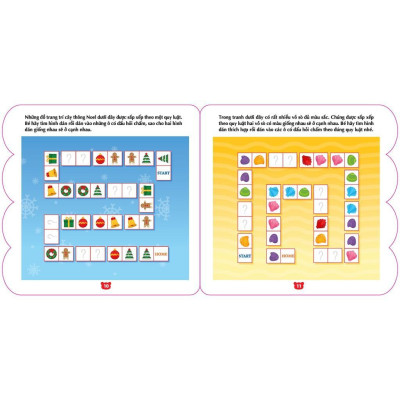 Sách - Bóc Dán Hình Thông Minh IQ EQ CQ - Sticker For Kids Cho Bé 2 - 8 Tuổi - Cuốn 2 - Minh Thắng