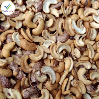 Hạt điều rang muối nguyên lụa Viettin Mart 500G (khoảng 450-500 hạt/1KG) Hạt Nhỏ