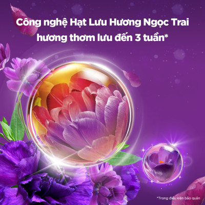 Nước Xả vải DOWNY Hương Nước Hoa Huyền Bí Túi 4L