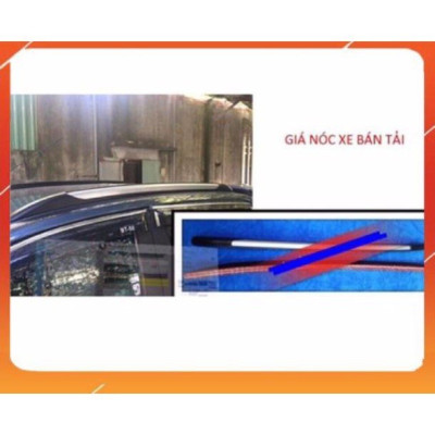 Thanh Giá Nóc xe Bán Tải Ranger, BT 50 chân cao và chân thấp đời 2015-2021