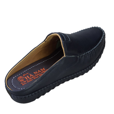 Dép bít mũi nam da bò thật HÀ NAM cao cấp GSB2047