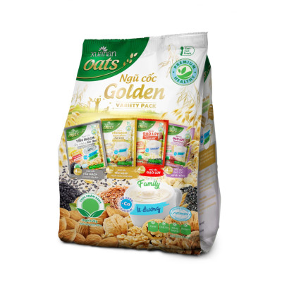 Combo 11 Túi Ngũ Cốc Golden (Variety Pack) Xuân An [ít đường] 400G {25g*16 gói}