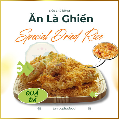 CƠM SẤY CHÀ BÔNG TÂN LỘC PHÁT BỊCH 130G