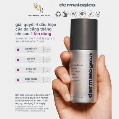 Kem dưỡng ẩm MULTIVITAMIN POWER RECOVERY CREAM phục hồi da giàu dưỡng chất phù hợp với tất cả loại da, da lão hoá