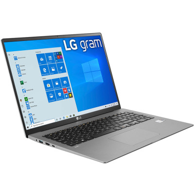 Laptop LG Gram 2021 17Z90P-G.AH76A5 (Core i7-1165G7/ 16GB LPDDR4X/ 512GB SSD NVMe/ 17 WQXGA IPS/ Win10) - Hàng Chính Hãng