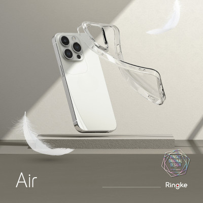 Ốp Lưng Trong Suốt Dẻo Ringke Air Dành Cho iPhone 15 Pro Max / iPhone 15 Pro / iPhone 15 Plus / iPhone 15 - HÀNG CHÍNH HÃNG