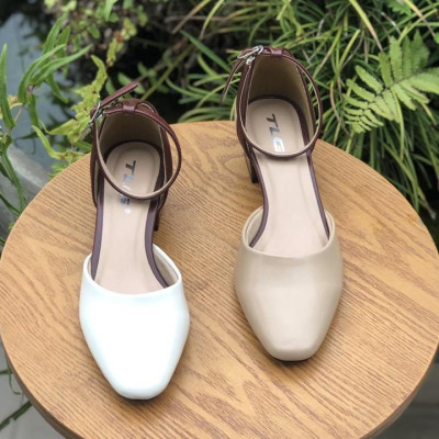Sandal cao gót, mũi tròn nữ hot trend trẻ trung năng động 20959