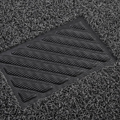 Bộ 3 miếng thảm lót sàn ô tô T00.5 , Thảm sàn xe hơi 5 chỗ DIY, Thảm sàn cao su rối chống bẩn