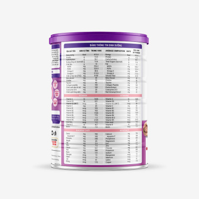 Sữa hạt Nanovi Beutee Nuts – kết hợp 25 loại hạt hộp 900g