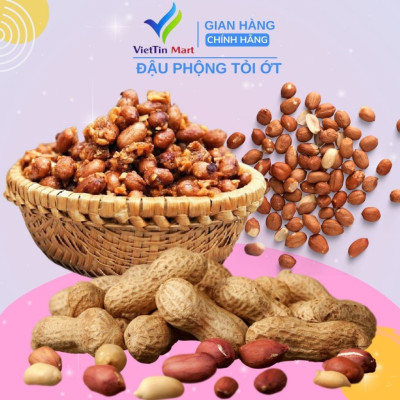 Đậu Phộng Tỏi Ớt Viettin Mart 250g