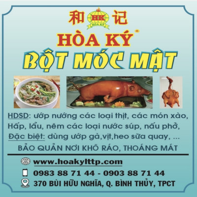 Bột móc mật 500gr Hoà Ký dùng ướp quay nướng. Nêm Phở