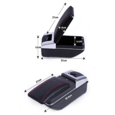 Hộp tỳ tay xe dành cho Cruze cao cấp tích hợp cổng sạc USB