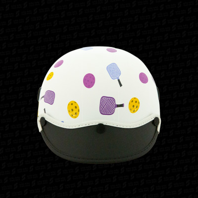 ƯU ĐÃI - Mũ bảo hiểm lỗ thông gió hoa văn chính hãng NÓN SƠN AMP-TR120