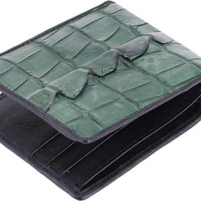 Ví Nam Huy Hoàng HT2742 (10 x 12.5 cm) - Xanh Rêu