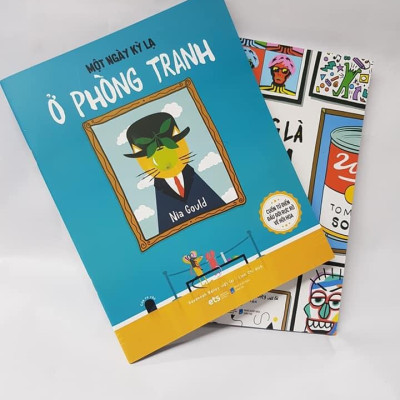 Combo Đến Với Nghệ Thuật Dành Cho Thiếu Nhi: Một Ngày Kỳ Lạ Ở Phòng Tranh + Tớ Cũng Là Danh Họa