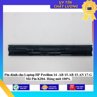 Pin dùng cho Laptop HP Pavilion 14 -AB 15-AB 15-AN 17-G Mã Pin KI04 - Hàng Nhập Khẩu  MIBAT687