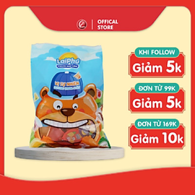Thạch rau câu Lai Phú vị trái cây 500g