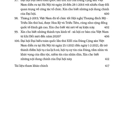 Hỏi Đáp Lịch Sử Việt Nam, Tập 10: Việt Nam - Hành Trình Xây Dựng Và Phát Triển (Từ 1975 Đến Nay)