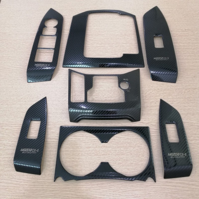 Ốp nội thất Carbon xe Mazda CX5/ Cx-5 2018 2019 2020 2021 2022 vân Cacbon kim loại cao cấp