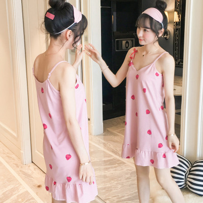 Đầm ngủ nữ xinh, Đầm 2 dây nữ thiết kế đuôi cá mặc nhà