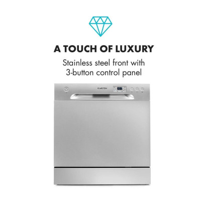 MÁY RỬA BÁT KLARSTEIN 8 BỘ AMAZONIA 10031525 - Hàng Chính Hãng