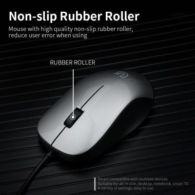 Chuột hỗ trợ USB 1000DPI văn phòng doanh nghiệp có dây uFound U-69 